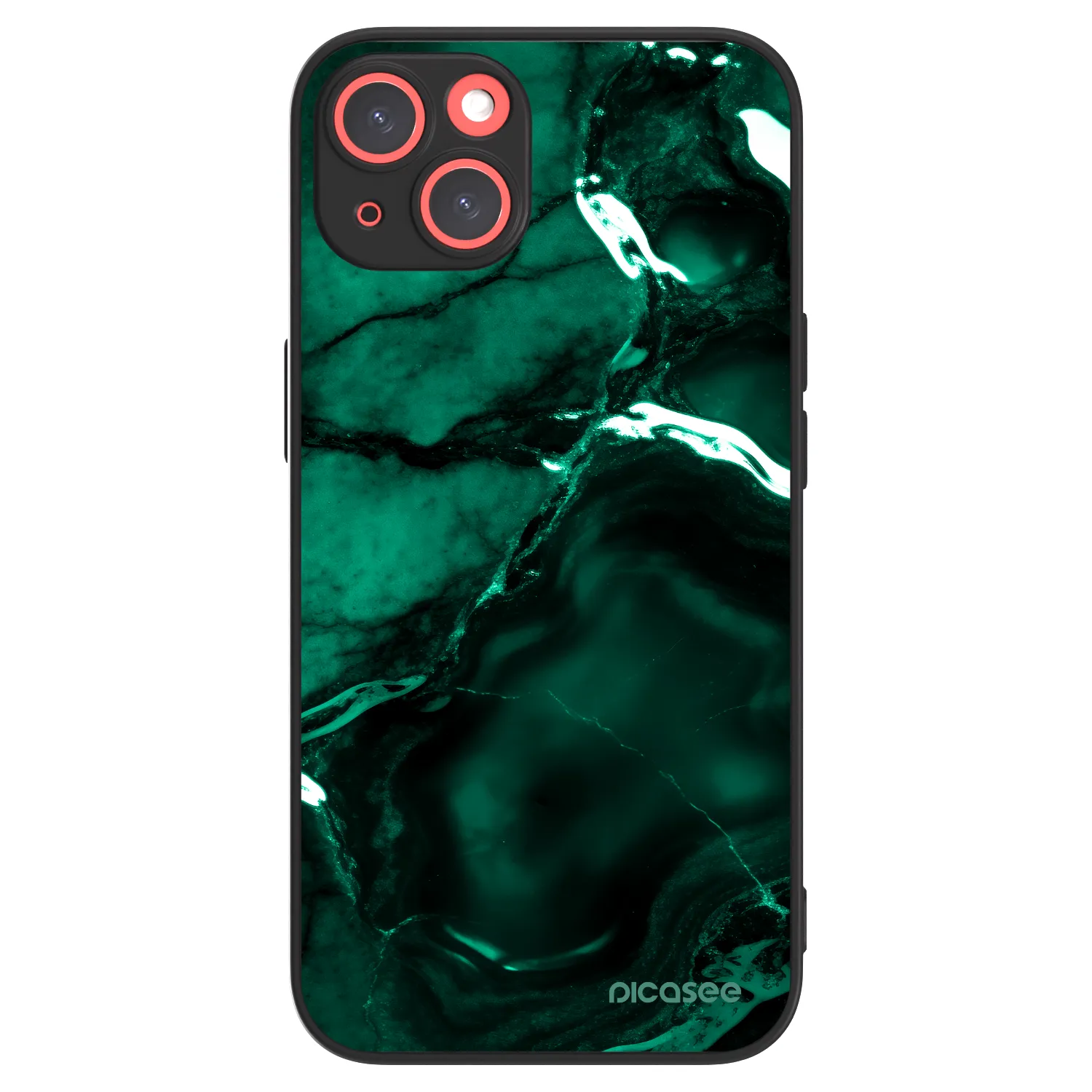 Picasee ULTIMATE CASE pro Apple iPhone 13 - Dark emerald