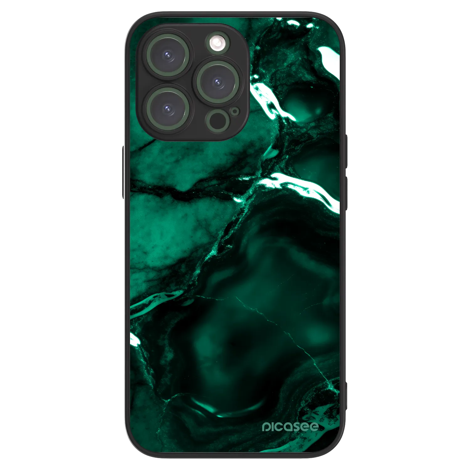 Picasee ULTIMATE CASE pro Apple iPhone 13 Pro - Dark emerald