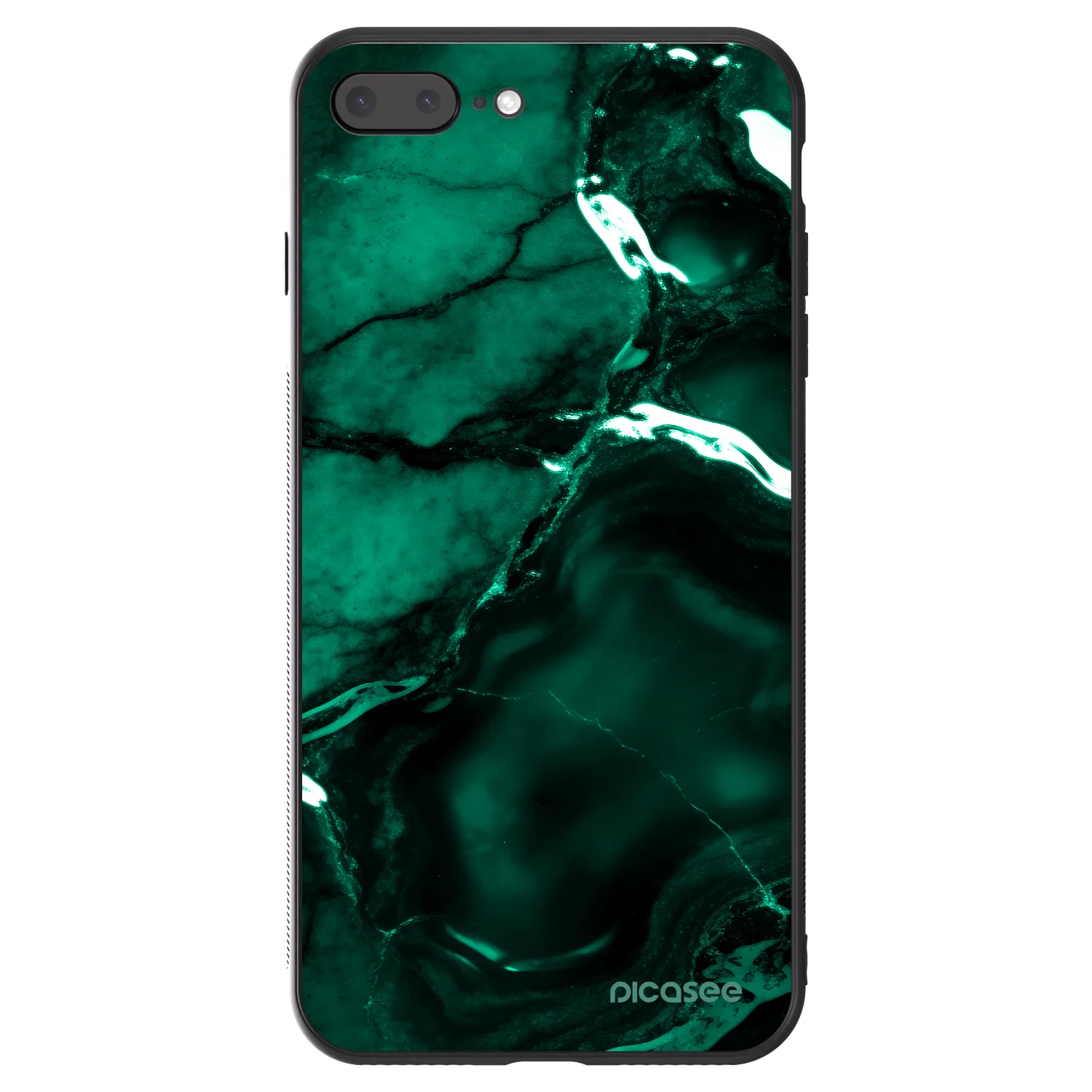 Picasee ULTIMATE CASE pro Apple iPhone 8 Plus - Dark emerald