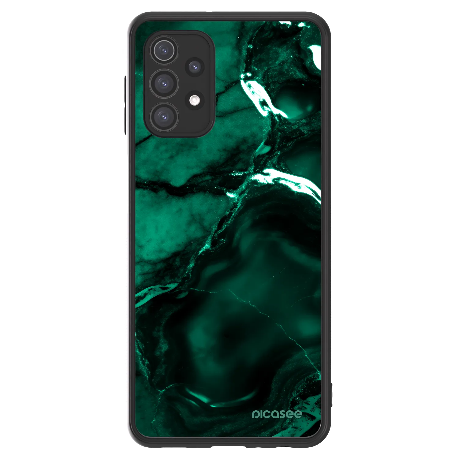 Picasee ULTIMATE CASE pro Samsung Galaxy A32 5G A326B - Dark emerald