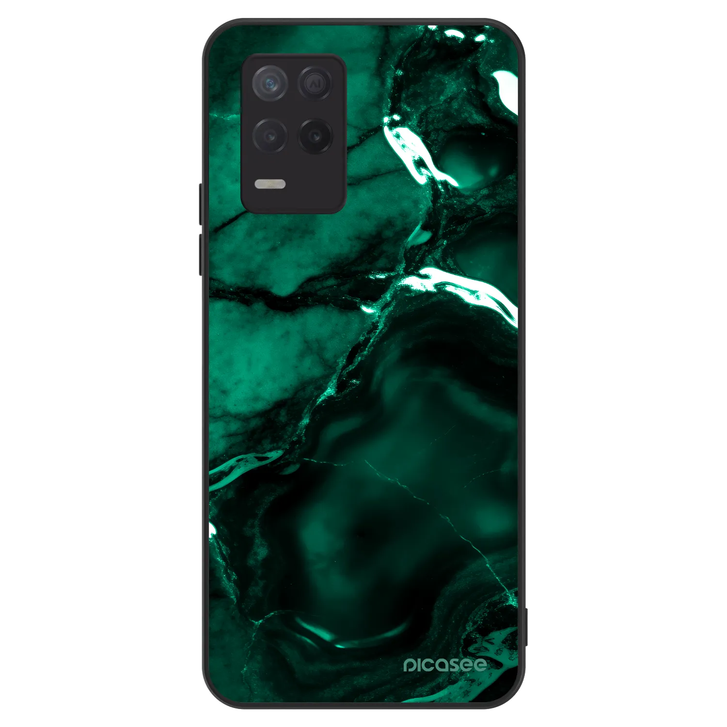 Picasee ULTIMATE CASE pro Realme 8 5G - Dark emerald