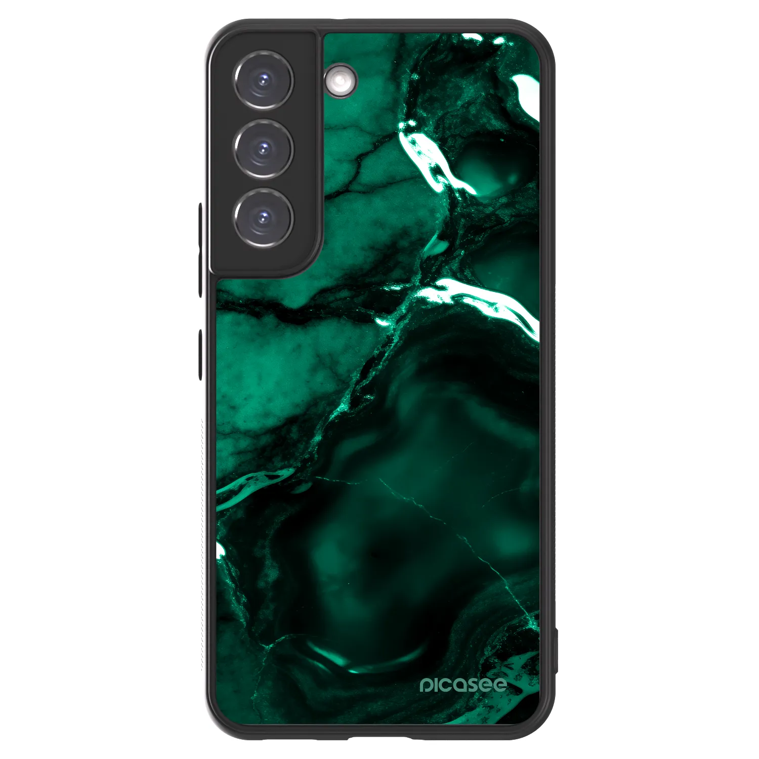 Picasee ULTIMATE CASE PowerShare pro Samsung Galaxy S22 5G - Dark emerald