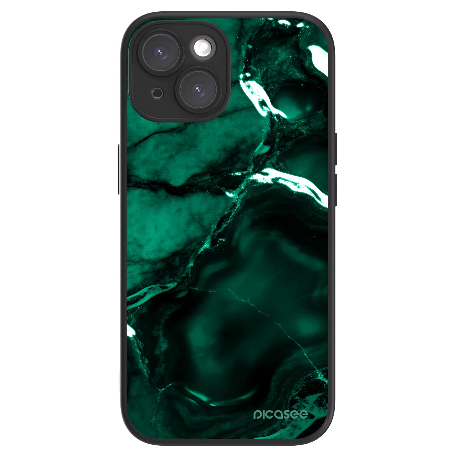 Picasee ULTIMATE CASE MagSafe pro Apple iPhone 15 - Dark emerald