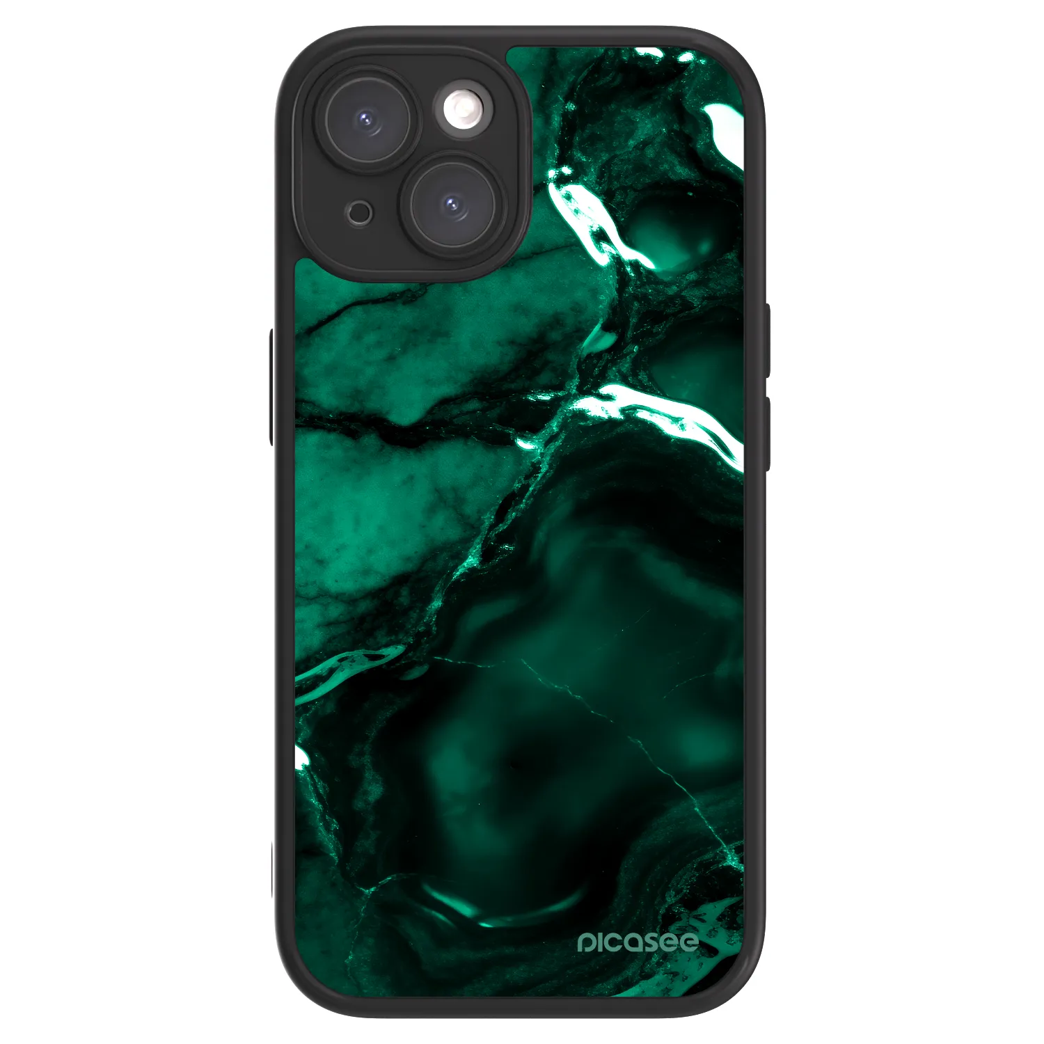 Picasee ULTIMATE CASE pro Apple iPhone 15 - Dark emerald