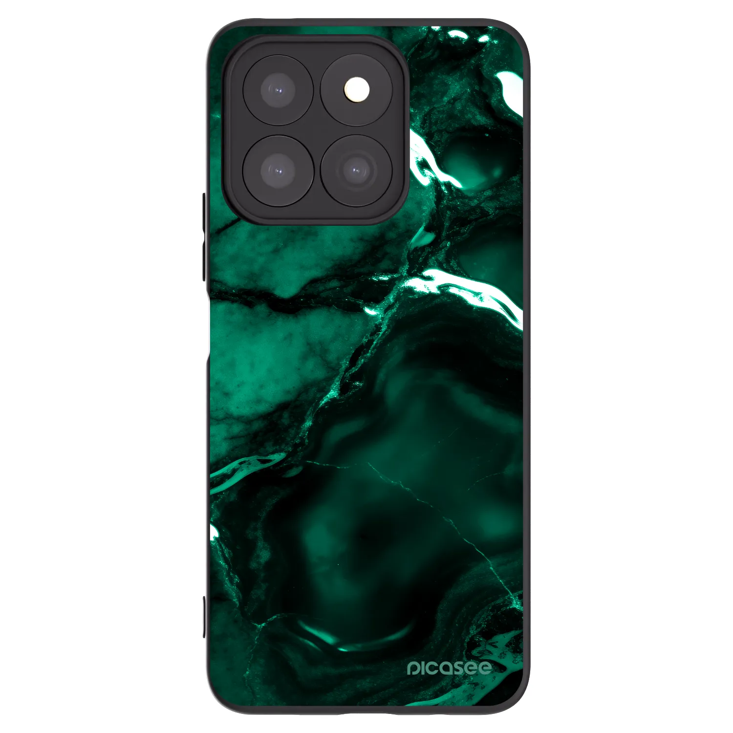 Picasee silikónový čierny obal pre Honor X8b - Dark emerald