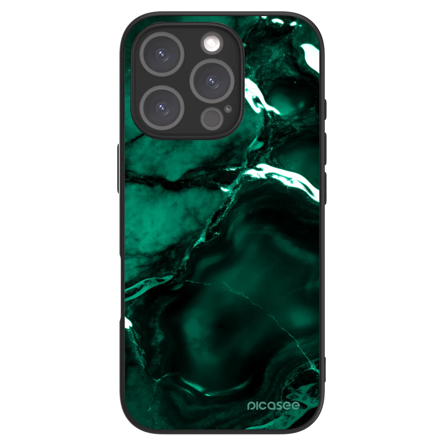 Picasee ULTIMATE CASE pro Apple iPhone 16 Pro - Dark emerald