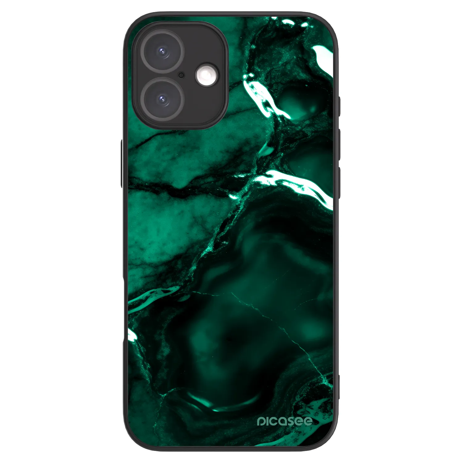 Picasee ULTIMATE CASE pro Apple iPhone 16 Plus - Dark emerald