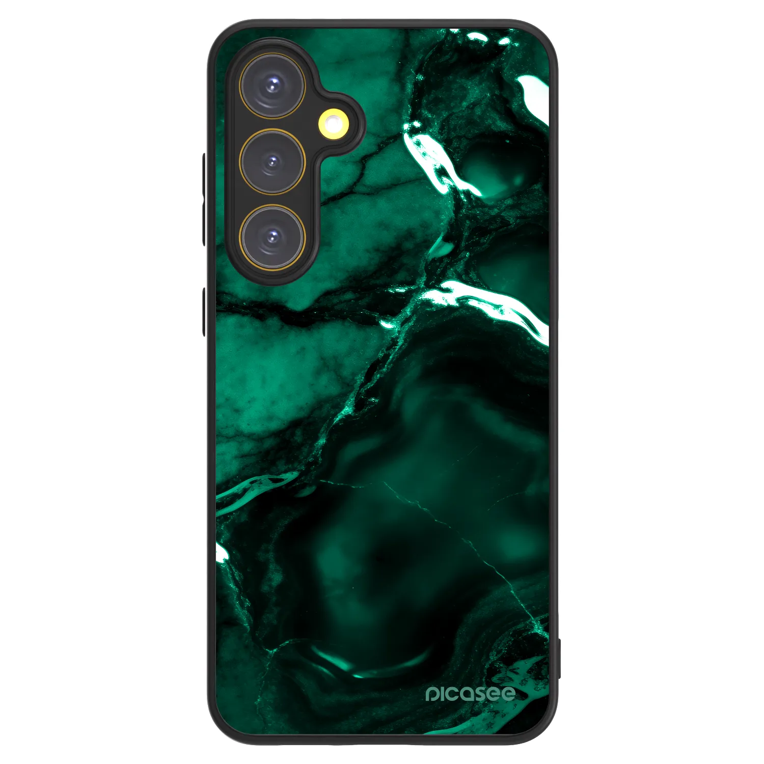Picasee ULTIMATE CASE PowerShare pro Samsung Galaxy S24 FE S721B - Dark emerald