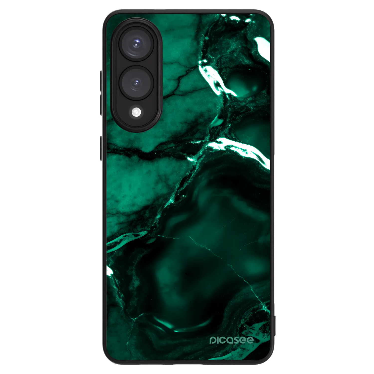 Picasee ULTIMATE CASE PowerShare pro Samsung Galaxy S25 Edge 5G - Dark emerald
