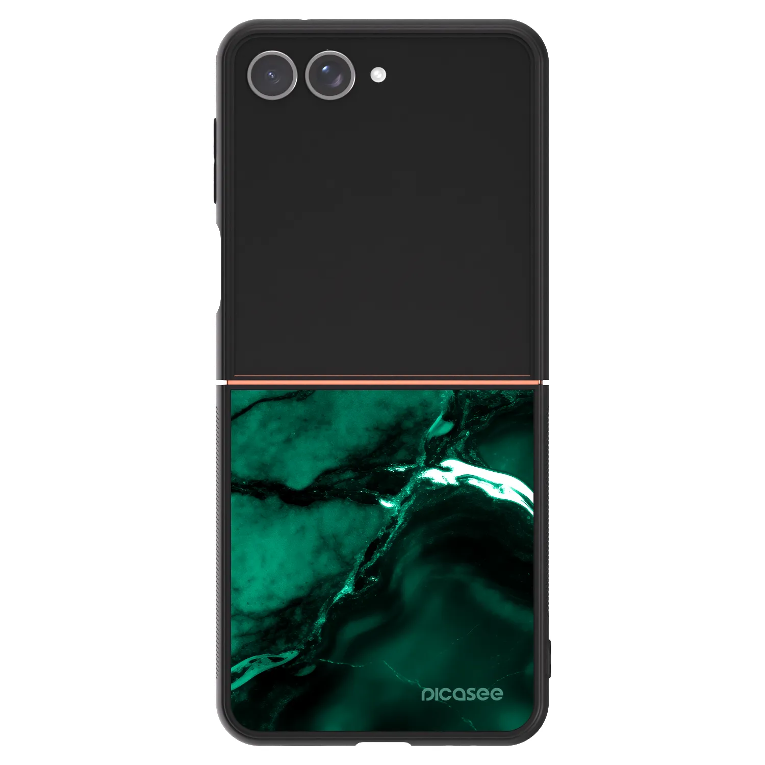 Picasee ULTIMATE CASE pro Samsung Galaxy Z Flip7 5G - Dark emerald