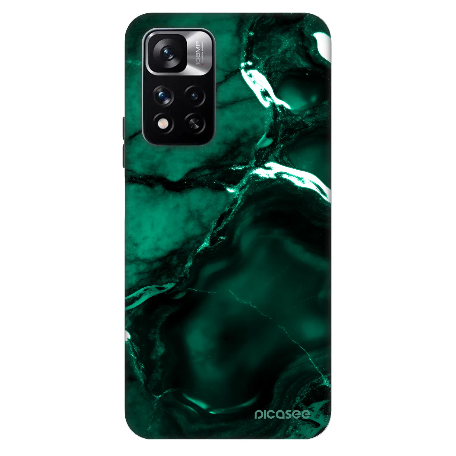 Picasee Fashion Case pre Xiaomi Redmi Note 11 Pro - Dark emerald