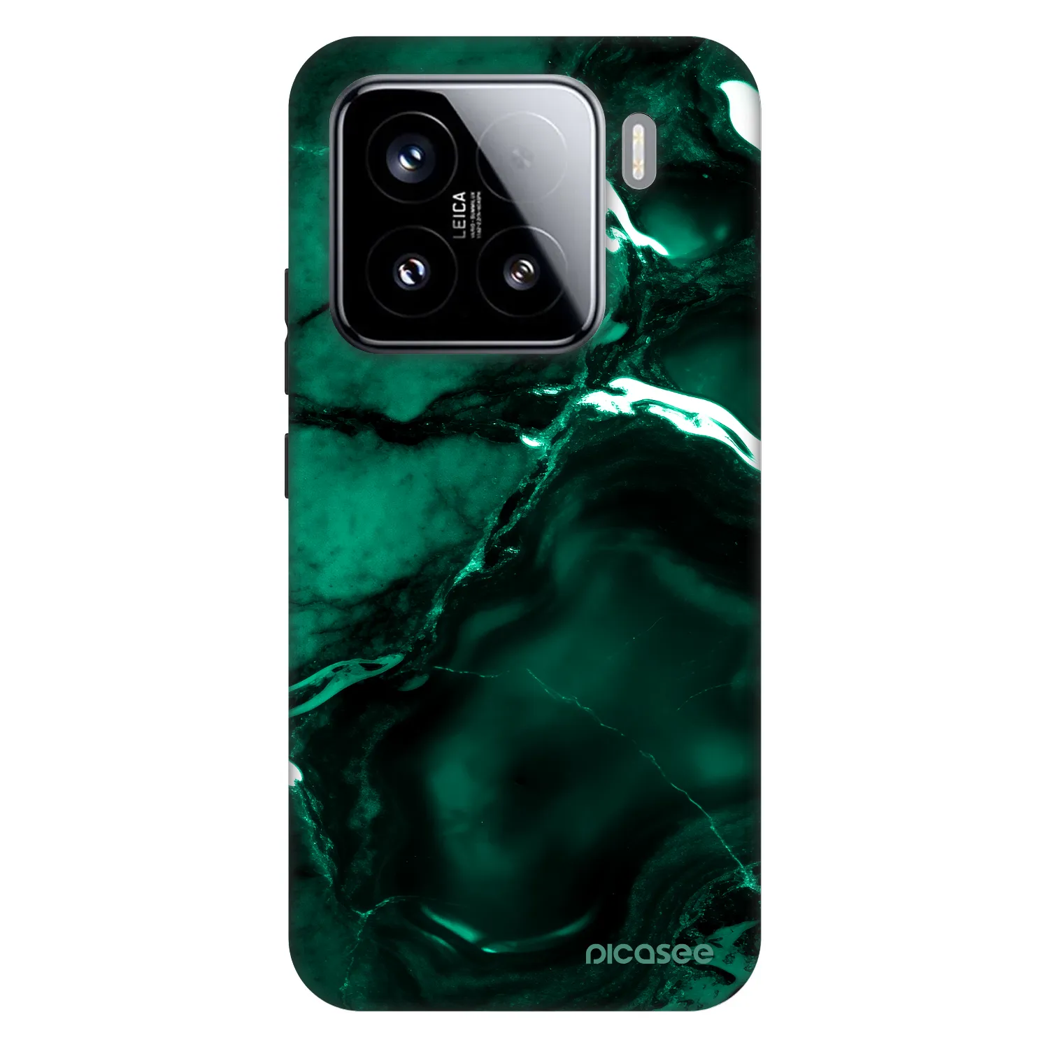 Picasee Fashion Case pre Xiaomi 15 - Dark emerald