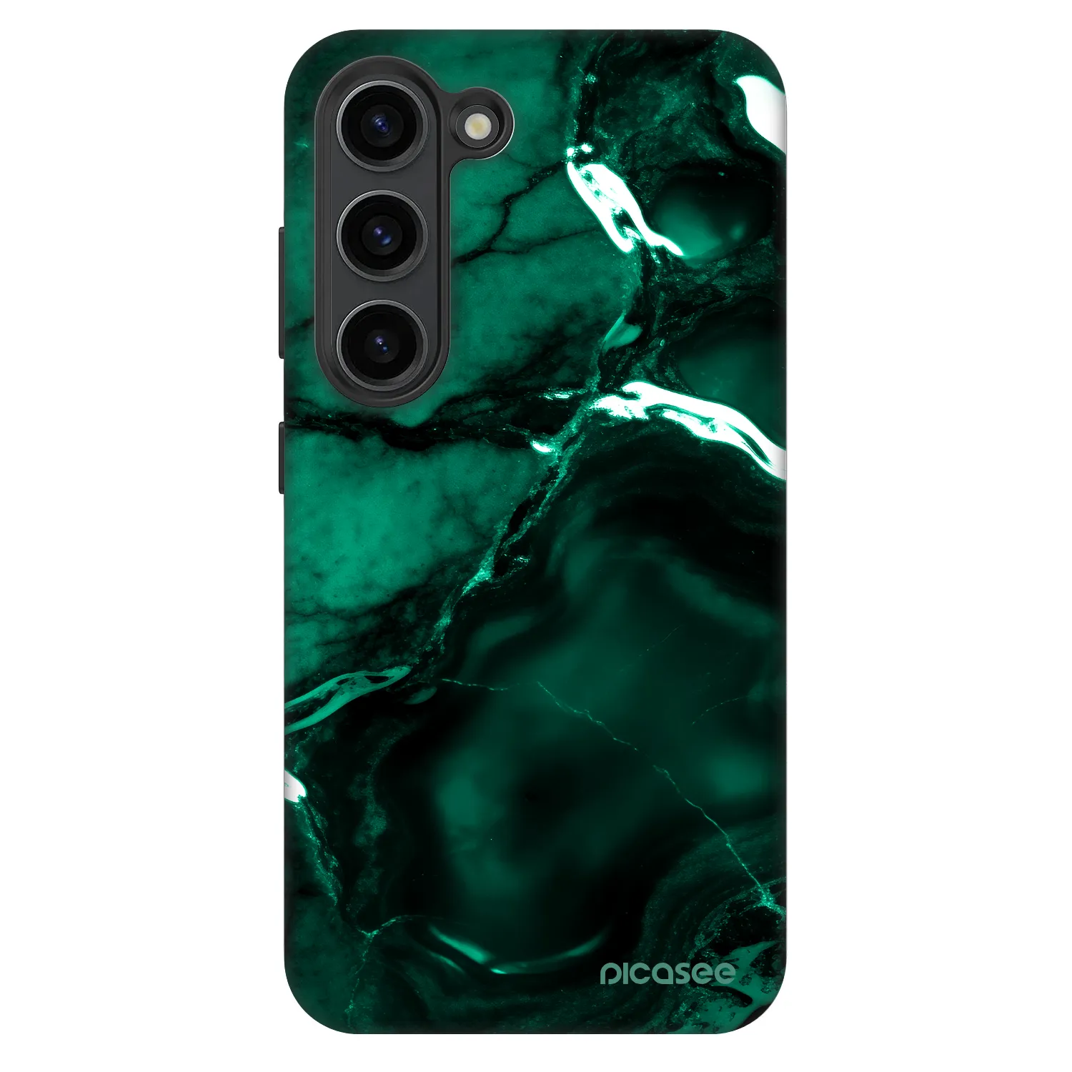 Picasee Fashion Case pre Samsung Galaxy S23+ 5G - Dark emerald