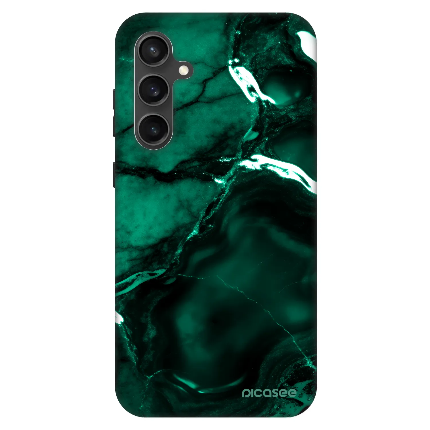 Picasee Fashion Case pre Samsung Galaxy S23 FE S711B - Dark emerald