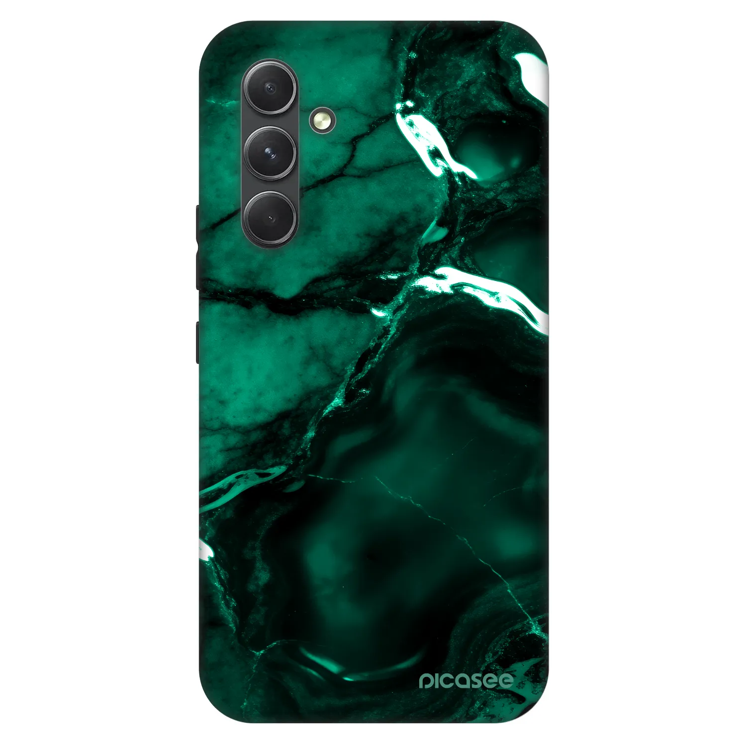 Picasee Fashion Case pre Samsung Galaxy A54 5G A546B - Dark emerald