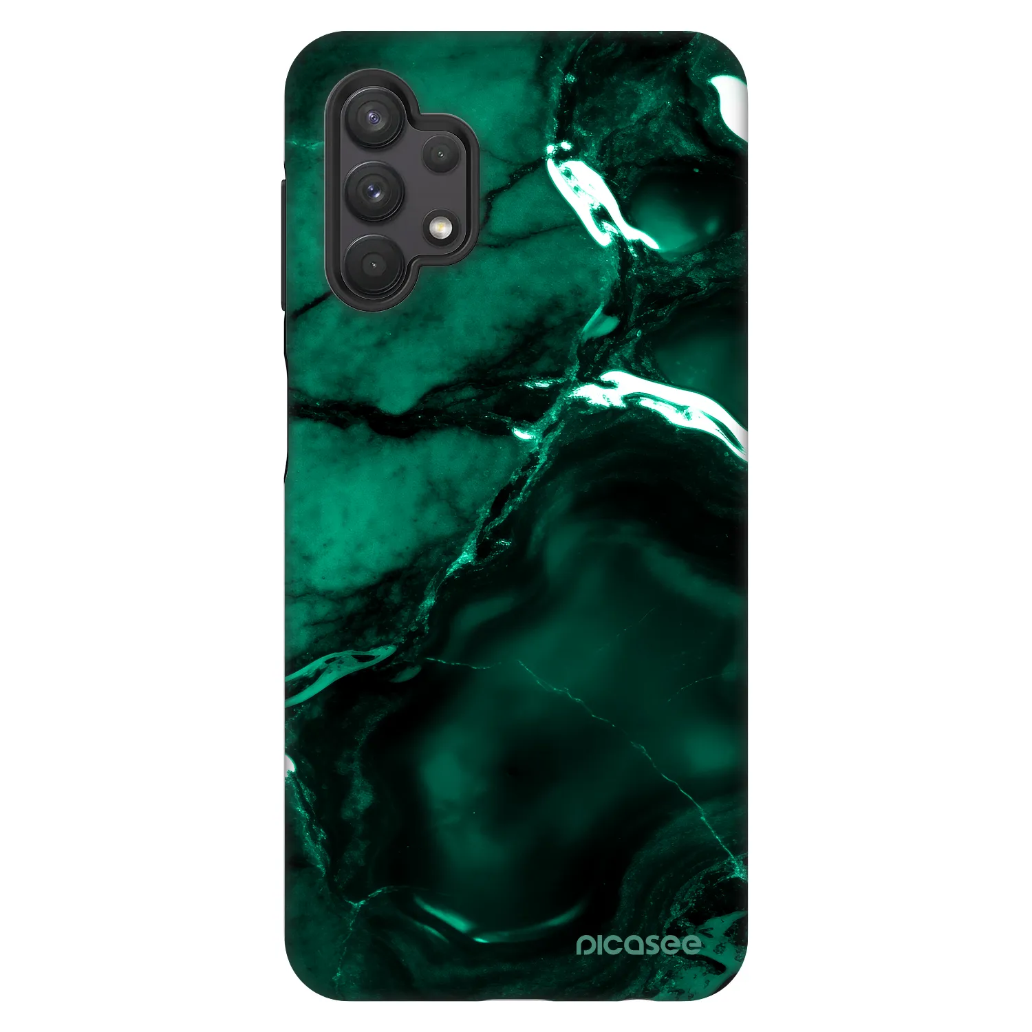 Picasee Fashion Case pre Samsung Galaxy A32 5G A326B - Dark emerald