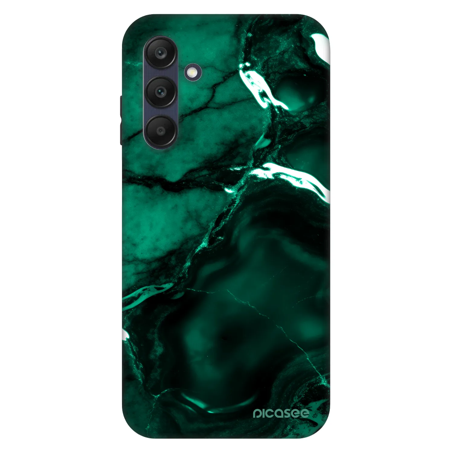 Picasee Fashion Case pre Samsung Galaxy A25 A256B 5G - Dark emerald