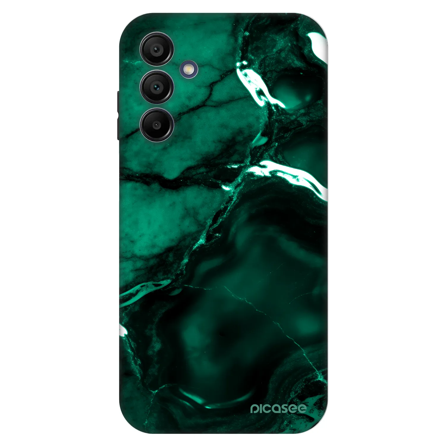Picasee Fashion Case pre Samsung Galaxy A15 A155F 4G - Dark emerald
