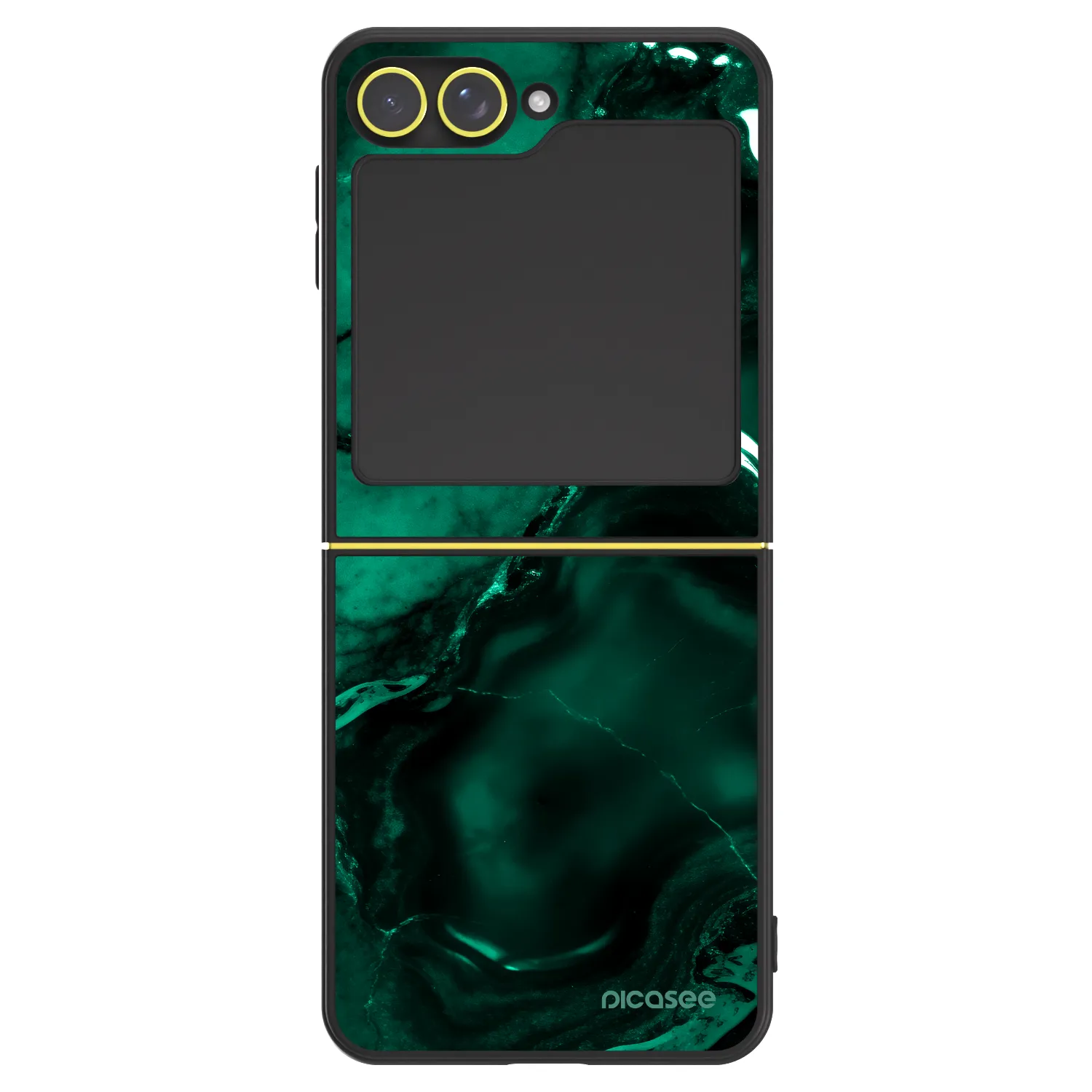 Picasee ULTIMATE CASE pro Samsung Galaxy Z Flip7 FE 5G - Dark emerald