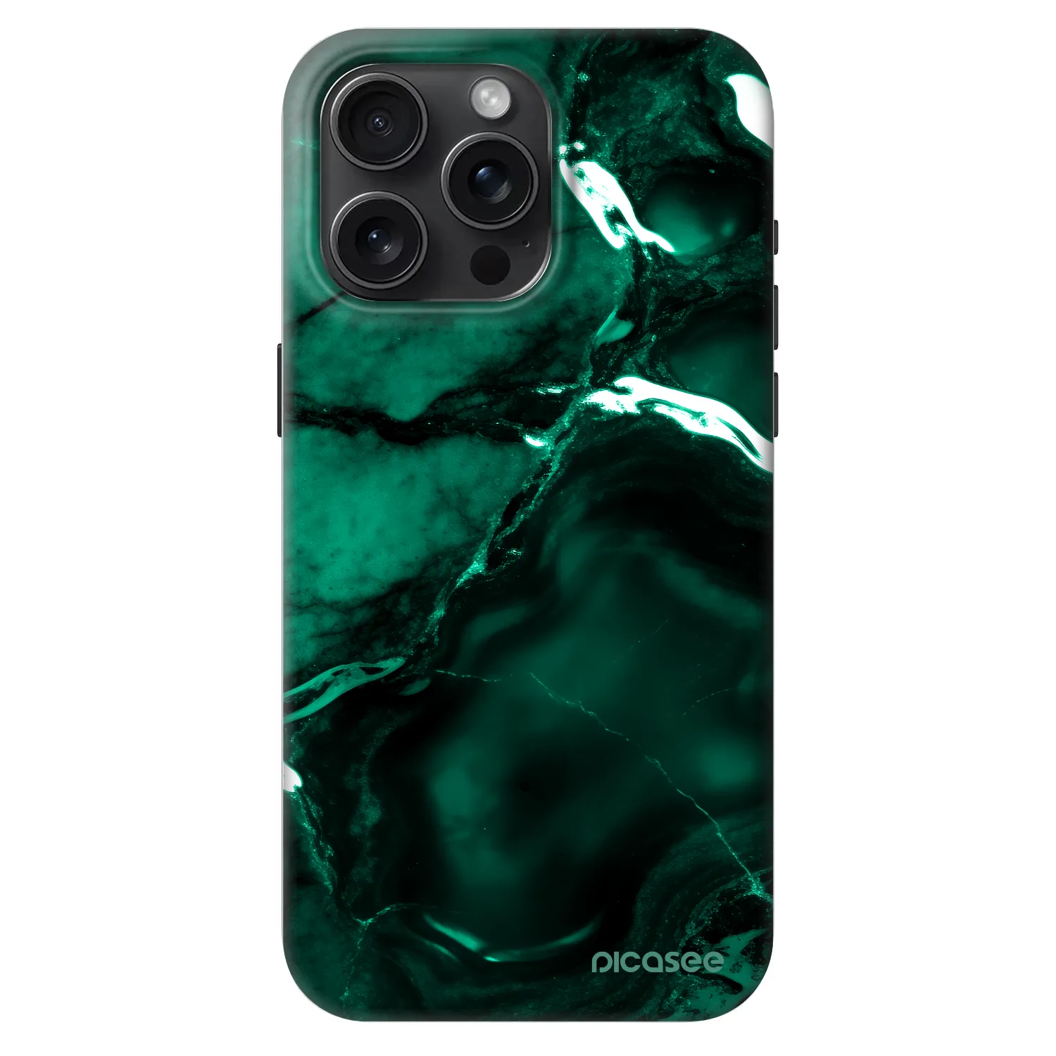 Picasee Fashion Case MagSafe pre Apple iPhone 15 Pro Max - Dark emerald