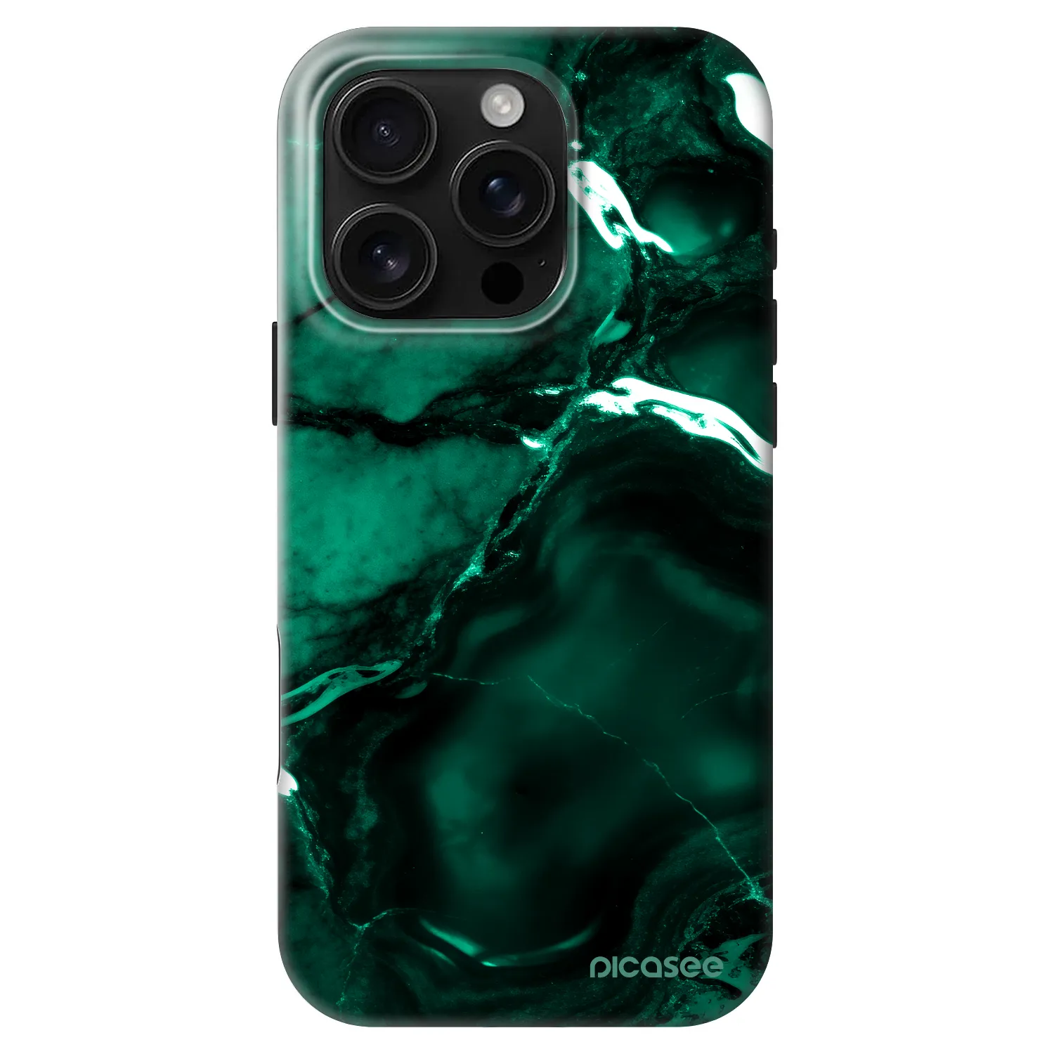 Picasee Fashion Case MagSafe pre Apple iPhone 16 Pro - Dark emerald