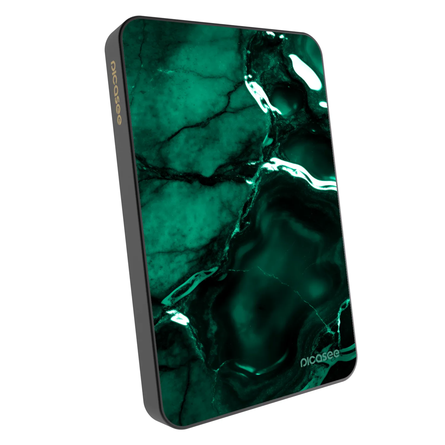 Picasee Powerbanka s MagSafe 5 000 mAh Šedá - Dark emerald