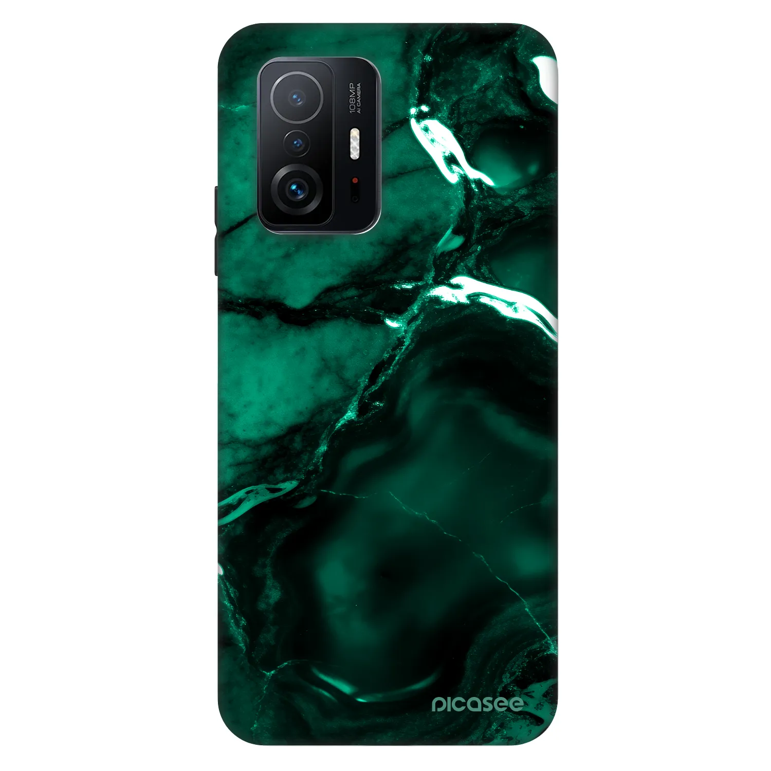 Picasee Fashion Case pre Xiaomi 11T - Dark emerald