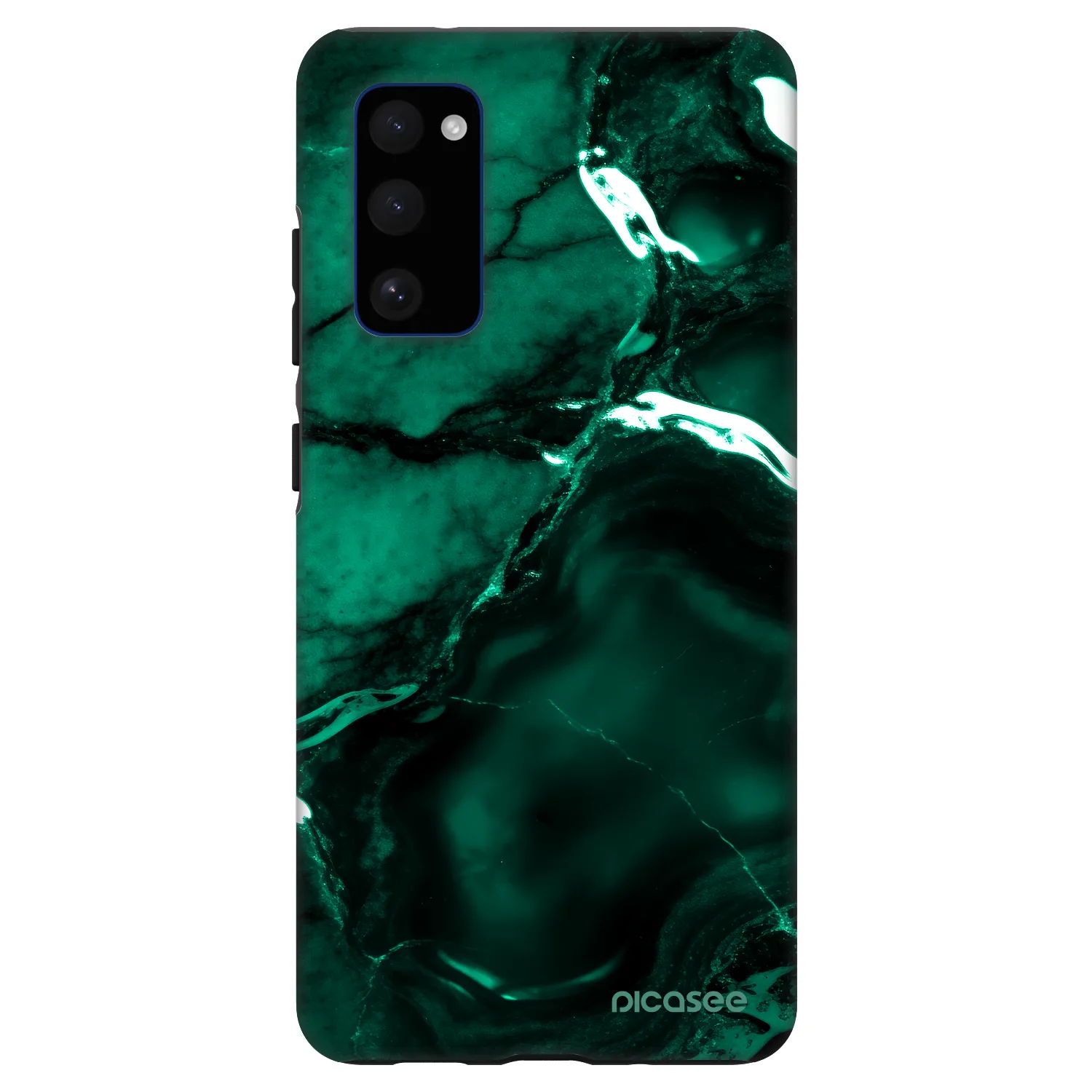 Picasee Fashion Case pre Samsung Galaxy S20 FE - Dark emerald