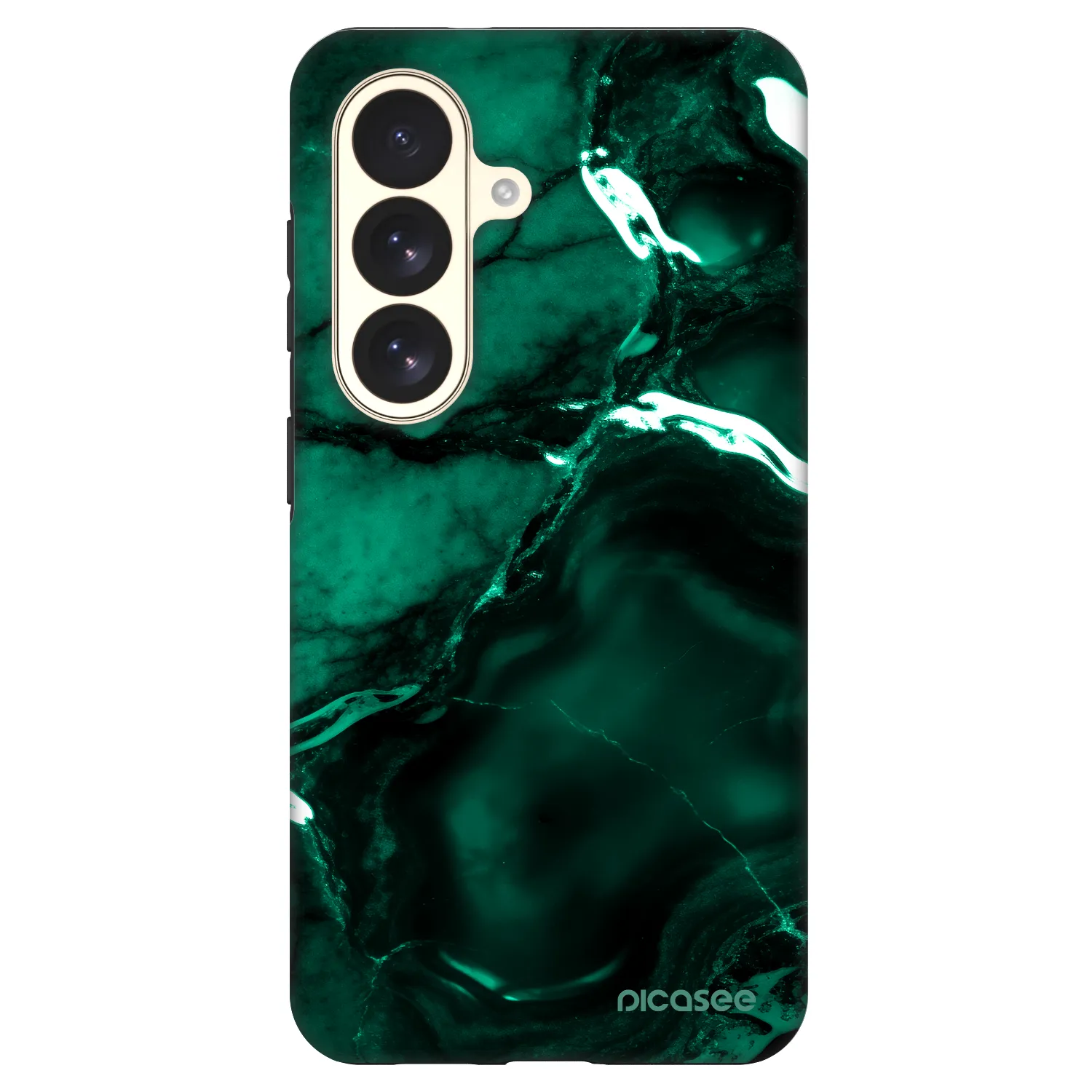 Picasee Fashion Case PowerShare pro Samsung Galaxy S26 - Dark emerald