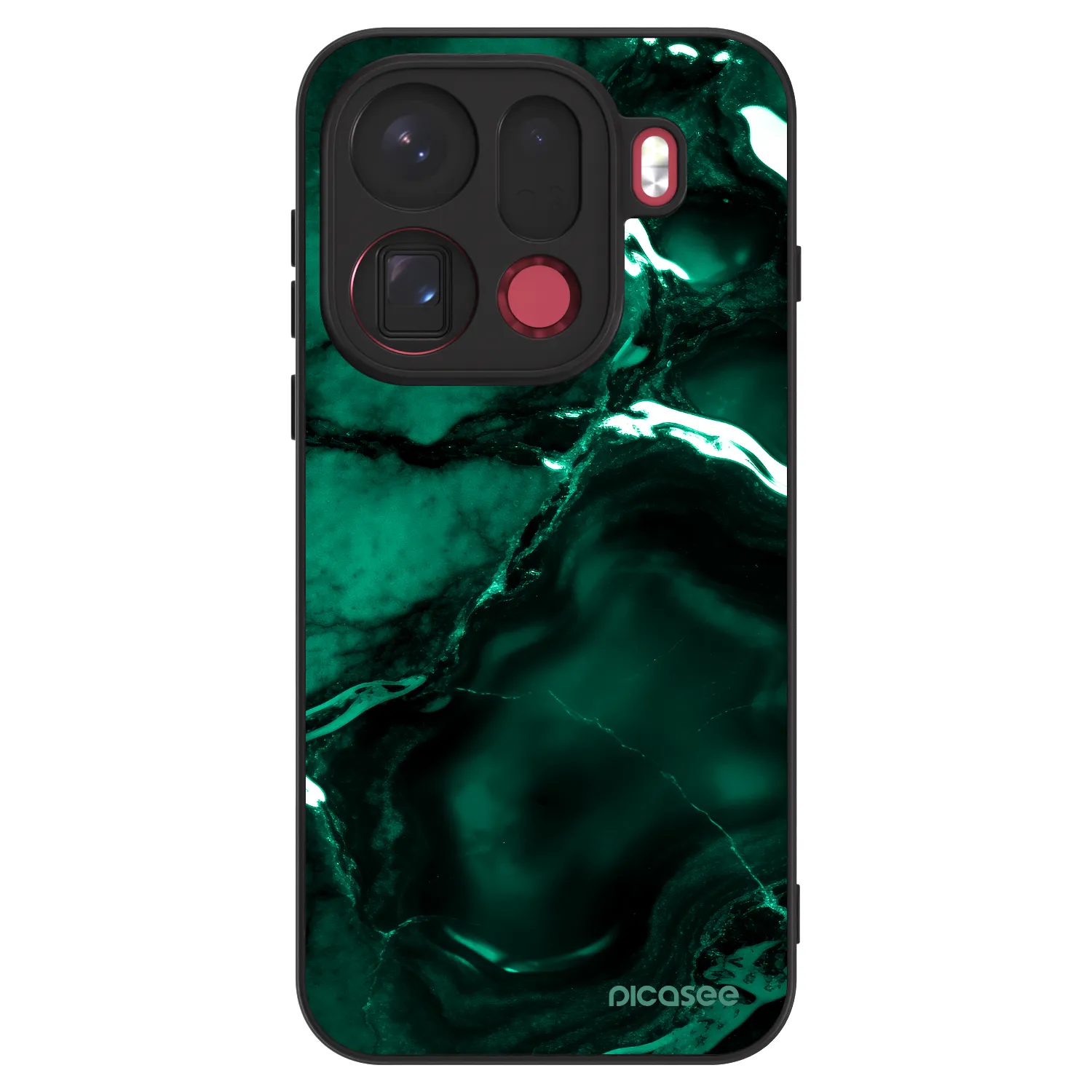 Picasee ULTIMATE CASE pro OPPO Find X9 Pro - Dark emerald