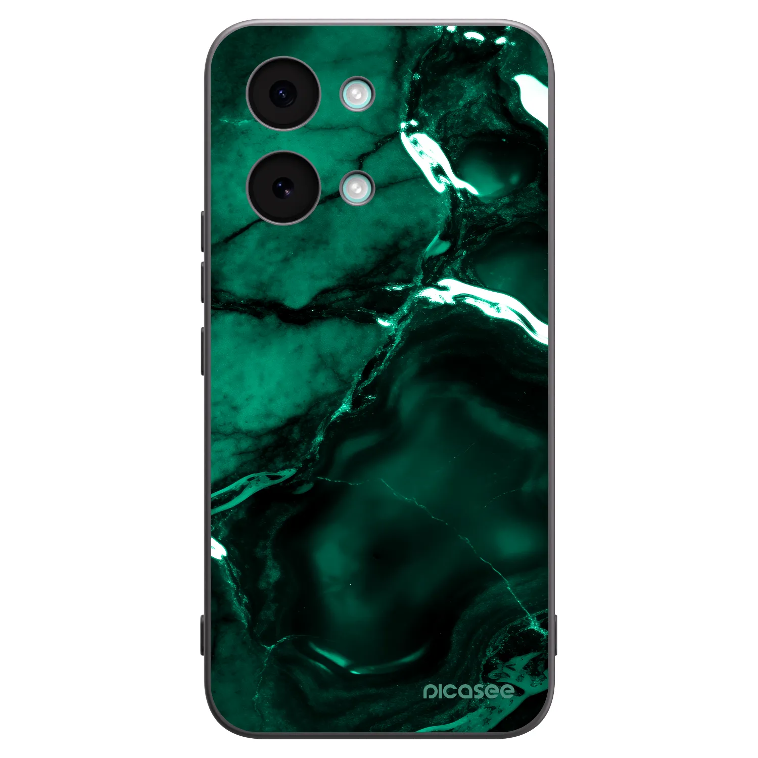 Picasee silikónový čierny obal pre Xiaomi Poco X8 Pro Max - Dark emerald