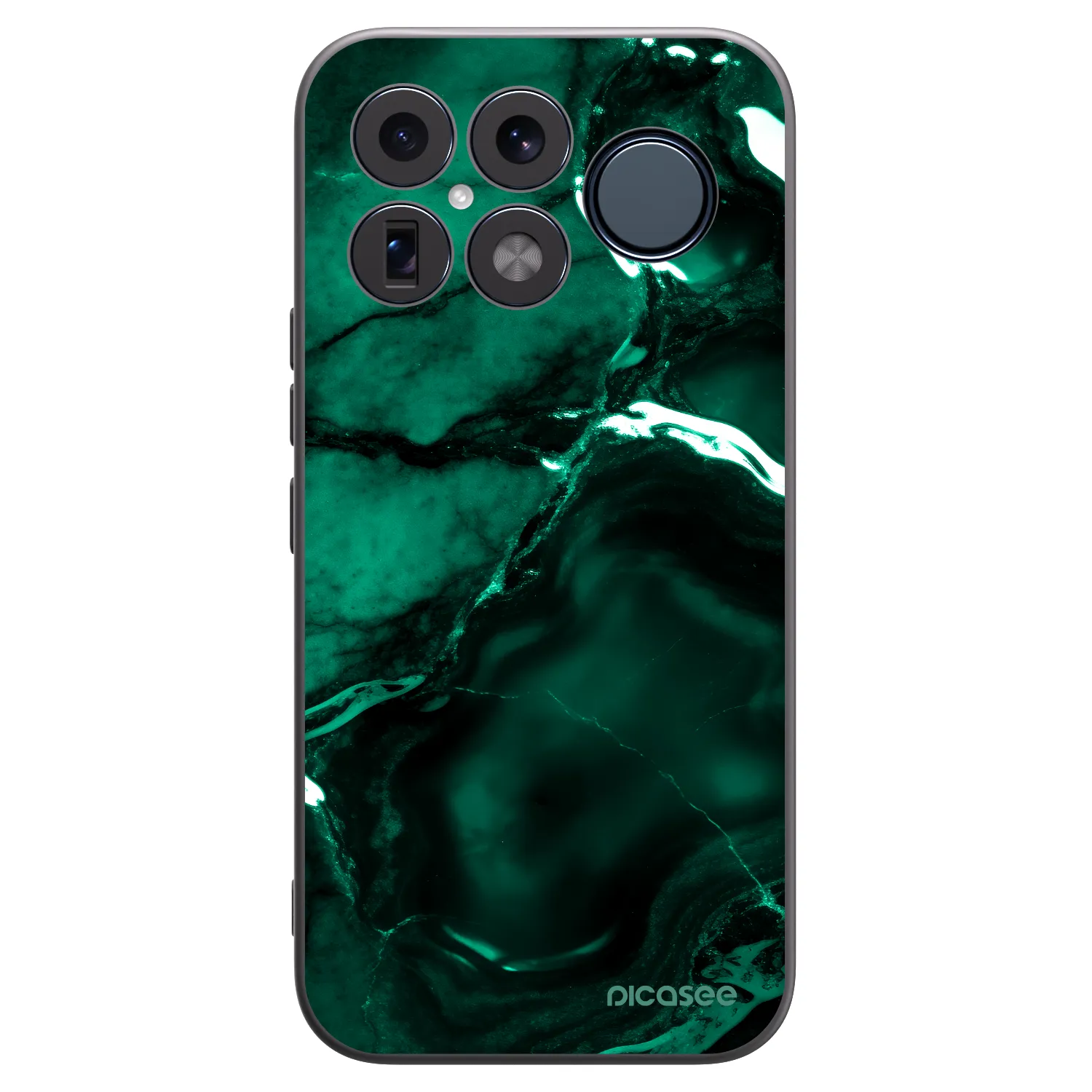 Picasee silikónový čierny obal pre Xiaomi Poco F8 Ultra - Dark emerald