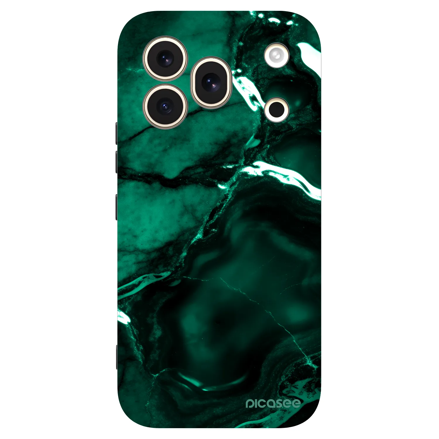 Picasee silikónový čierny obal pre Honor 600 Pro - Dark emerald