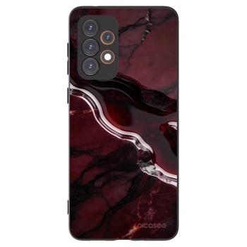 Picasee silikónový čierny obal pre Samsung Galaxy A33 5G A336 - Cherry stone