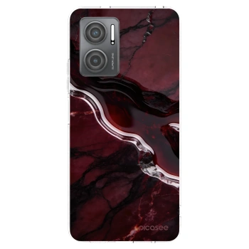 Picasee silikónový prehľadný obal pre Xiaomi Redmi 10 5G - Cherry stone