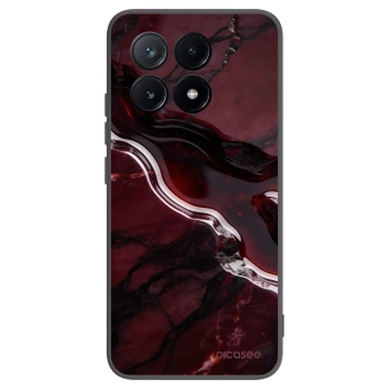 Picasee silikónový čierny obal pre Xiaomi Poco X6 Pro - Cherry stone