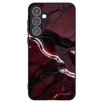 Picasee silikónový čierny obal pre Samsung Galaxy A55 5G A556B - Cherry stone