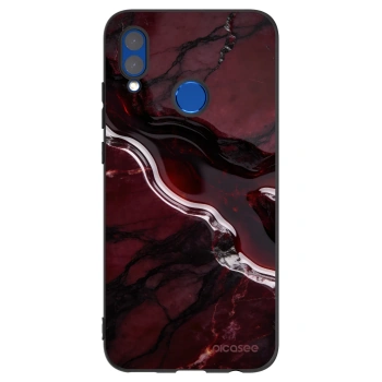 Picasee silikónový čierny obal pre Huawei P Smart 2019 - Cherry stone
