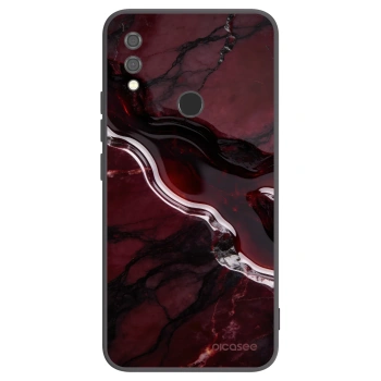 Picasee silikónový čierny obal pre Xiaomi Redmi Note 7 - Cherry stone