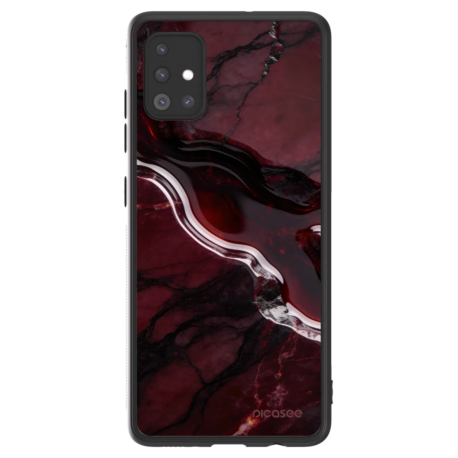 Picasee ULTIMATE CASE pro Samsung Galaxy A51 A515F - Cherry stone