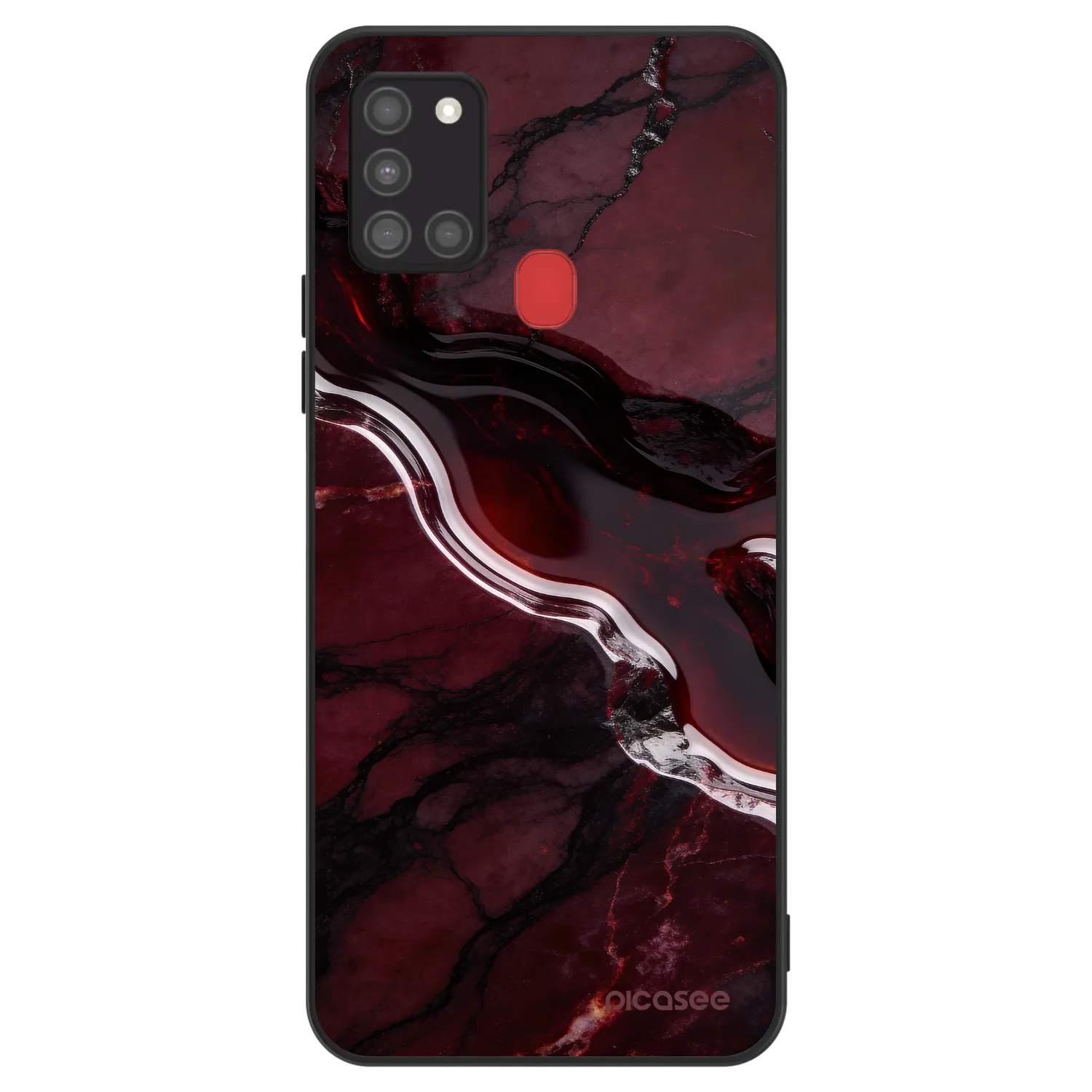 Picasee ULTIMATE CASE pro Samsung Galaxy A21s - Cherry stone
