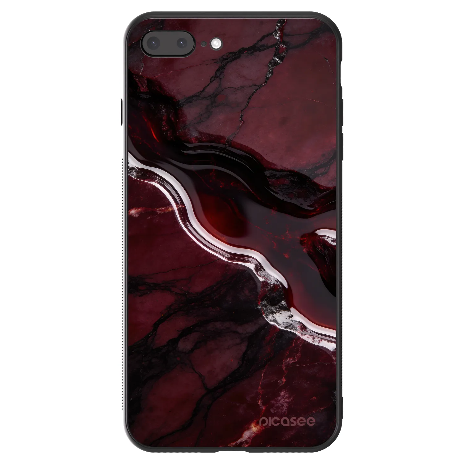 Picasee ULTIMATE CASE pro Apple iPhone 7 Plus - Cherry stone