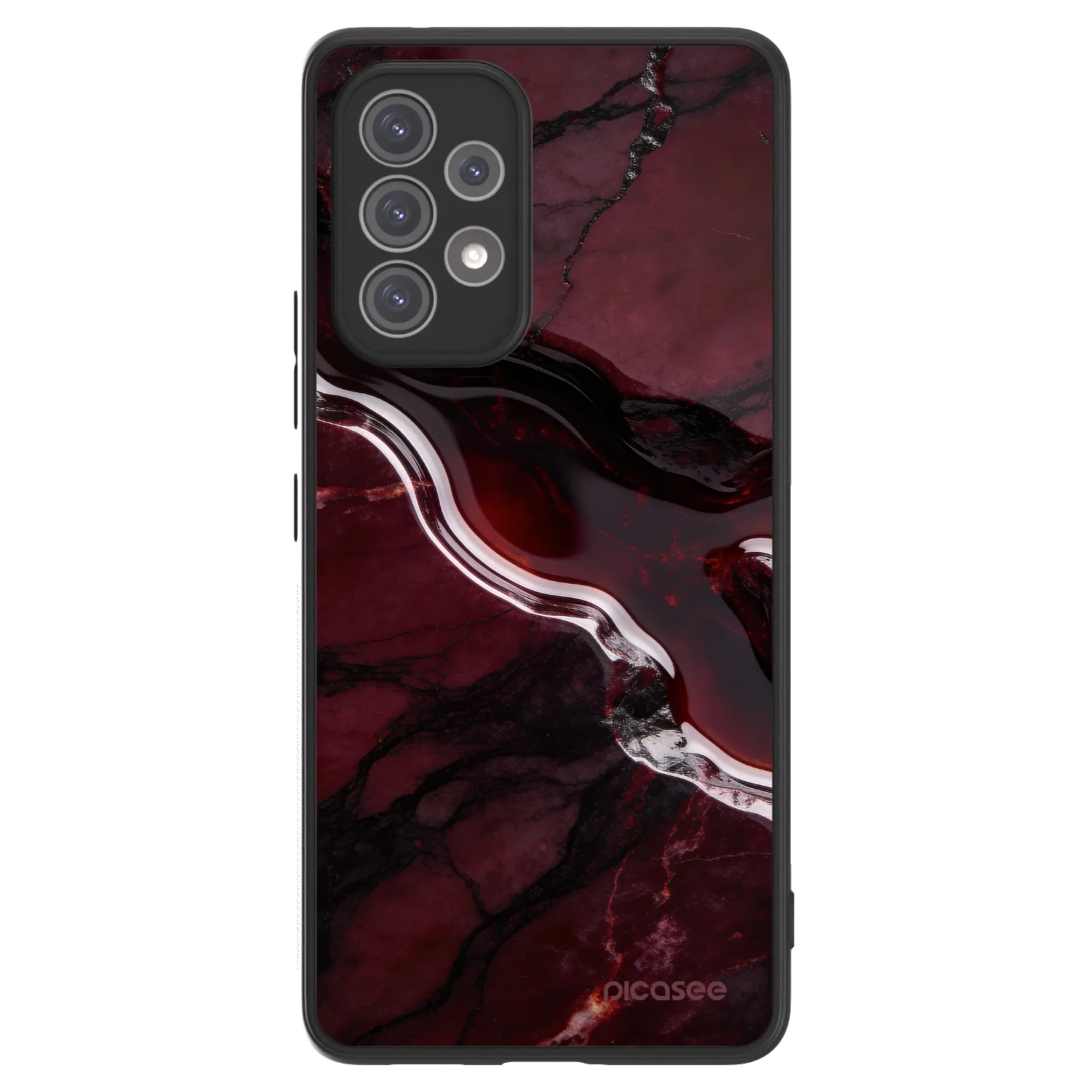 Picasee ULTIMATE CASE pro Samsung Galaxy A52 5G A525F - Cherry stone