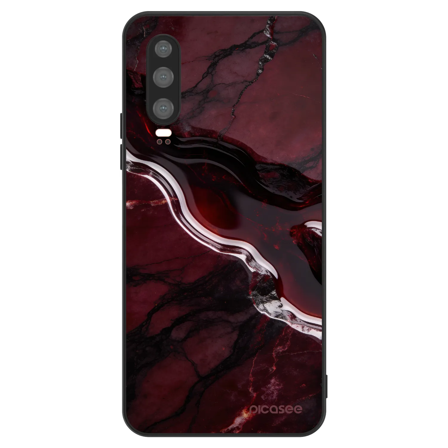 Picasee ULTIMATE CASE pro Huawei P30 - Cherry stone