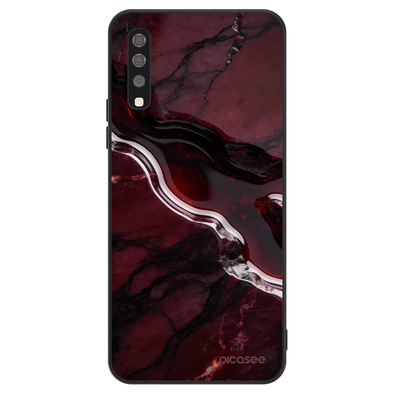 Picasee ULTIMATE CASE pro Samsung Galaxy A70 A705F - Cherry stone