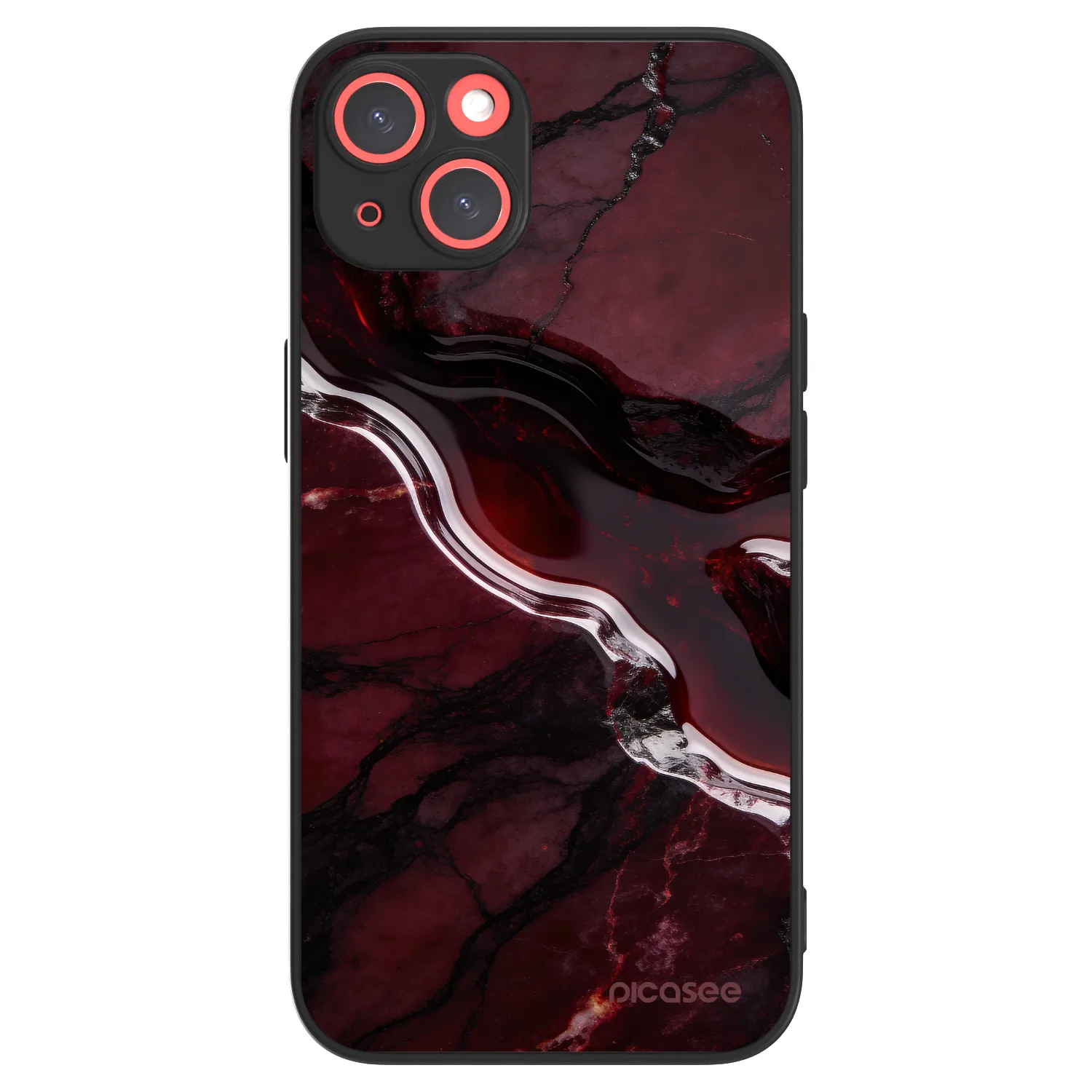 Picasee ULTIMATE CASE pro Apple iPhone 13 - Cherry stone