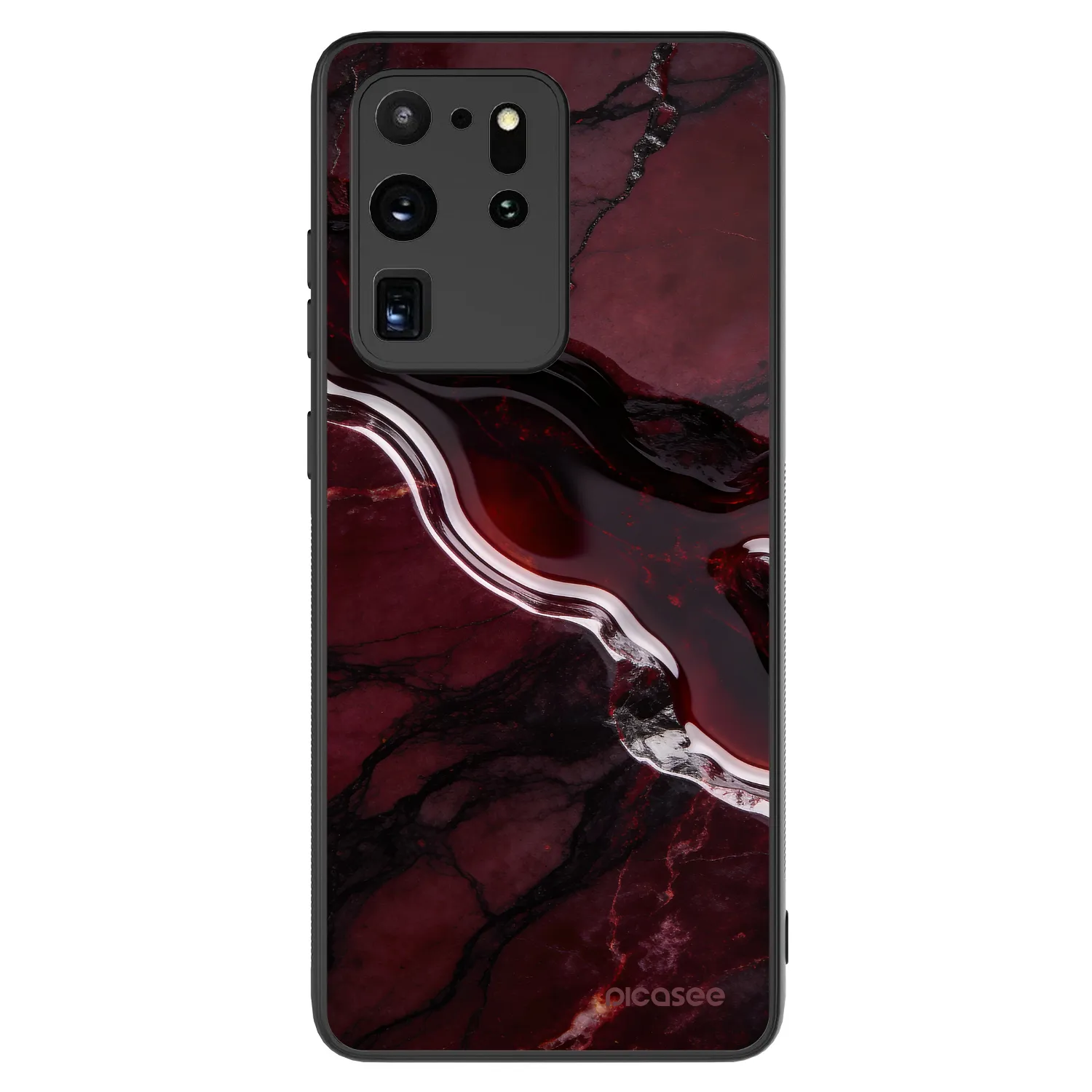 Picasee ULTIMATE CASE pro Samsung Galaxy S20 Ultra 5G G988F - Cherry stone