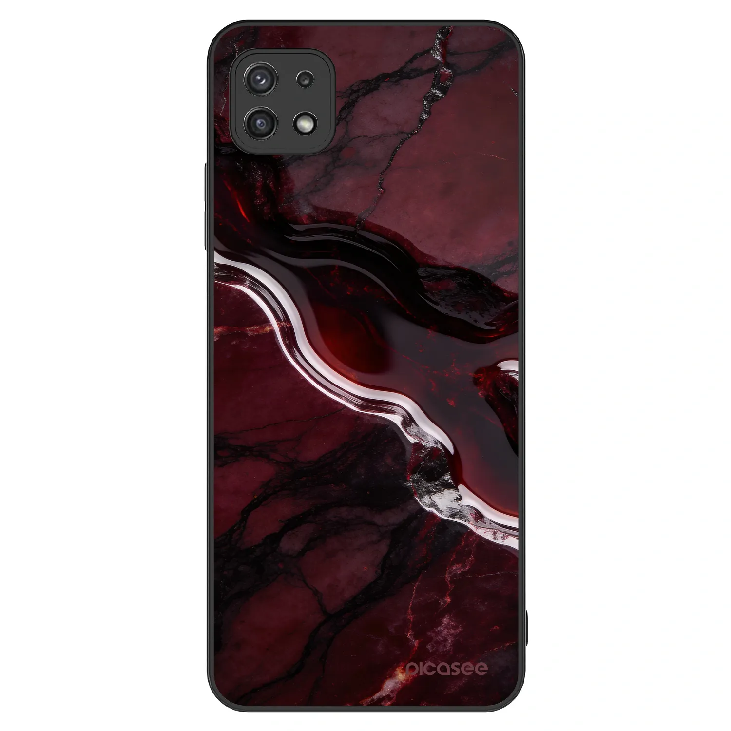 Picasee ULTIMATE CASE pro Samsung Galaxy A22 A226B 5G - Cherry stone
