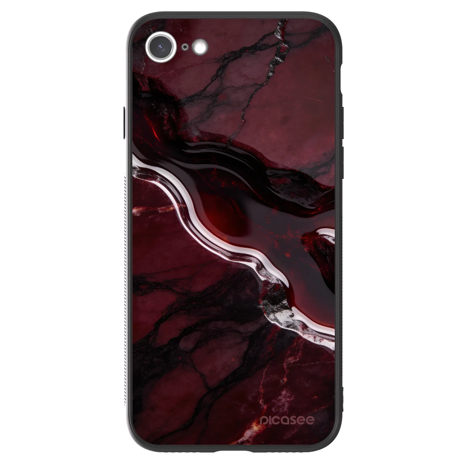Picasee ULTIMATE CASE pro Apple iPhone SE 2022 - Cherry stone