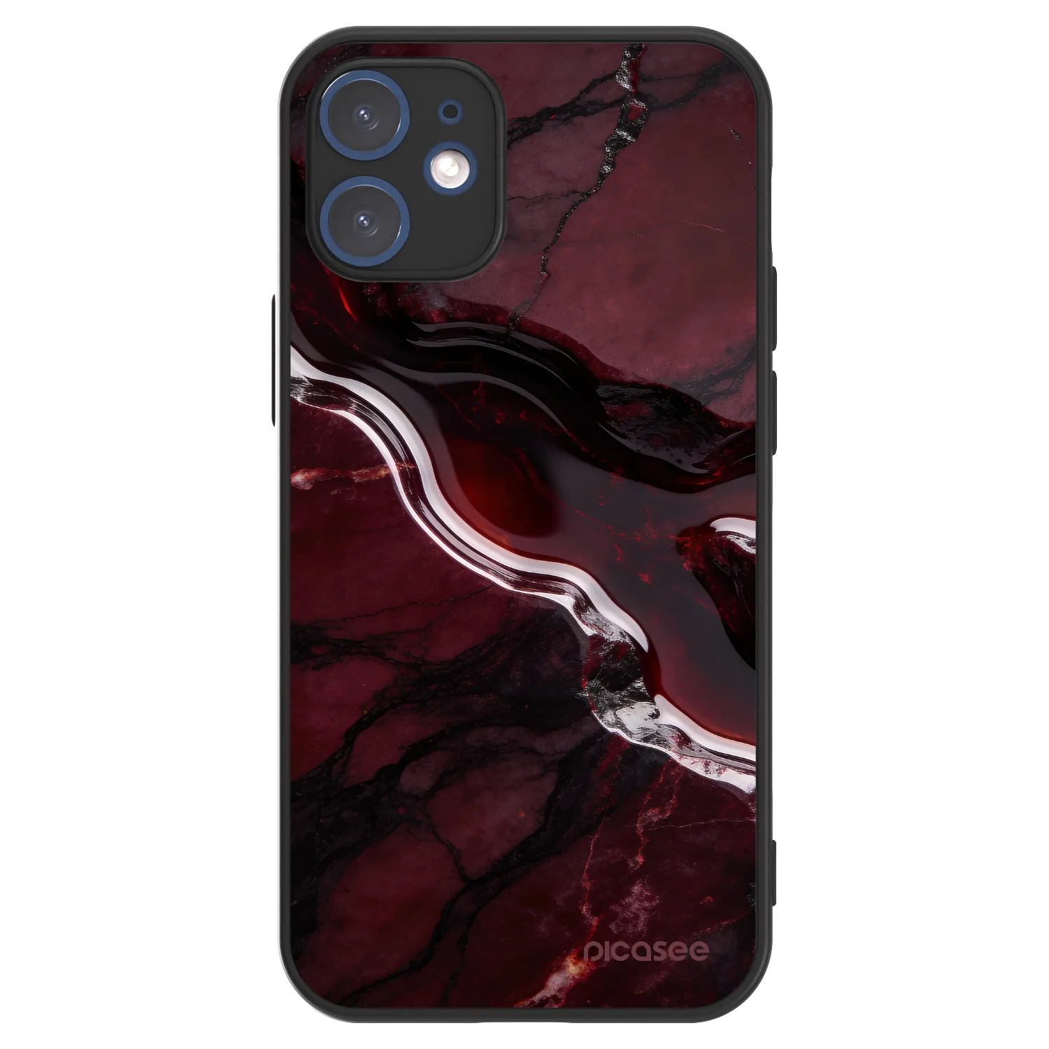 Picasee ULTIMATE CASE MagSafe pro Apple iPhone 12 mini - Cherry stone